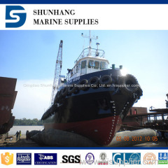 Marine inflatable launching rubber ship airbag