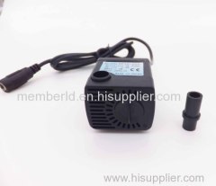 Aquarium filter water pump