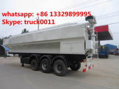 China famous brand 40cubic meters-50cubic meters bulk feed tank trailer for sale