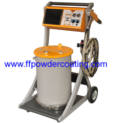 Hopper unit manual coating equipment