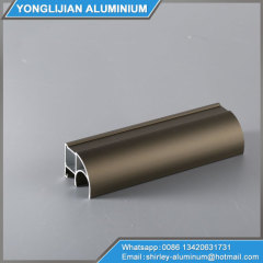 Furniture aluminum profile for sliding wardrobe