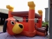 Cartoon Dog Inflatable Mini Bouncing House for Backyard
