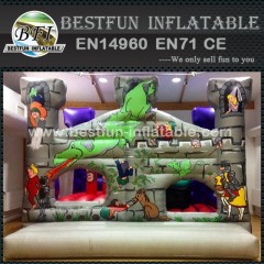 Dragons den jumping castle slide combo