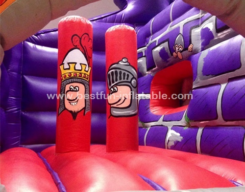 Dragons den jumping castle slide combo