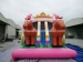 Princess inflatable bouncy bouncer castle combo