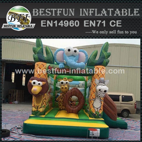 Inflatable Commercial Kids Safari Park Bouncer