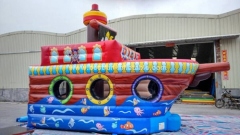 Inflatable Pirate Boat bounce house ship bouncer for Kids