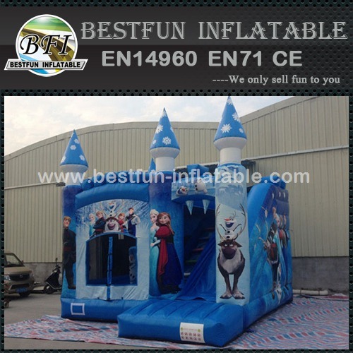 Commercial frozen combo inflatable jumping castle