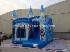 Inflatable Toy Frozen Castle Elsa Princess bounce castle combo