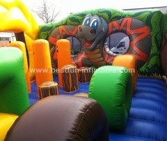 Jungle style high quality giant Inflatable bouncer