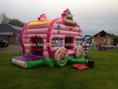 Princess carriage bouncy castle inflatables for sale