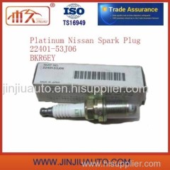 Platinum Nissan Spark Plugs 22401-53J06 BKR6EY Factory Whoelsale