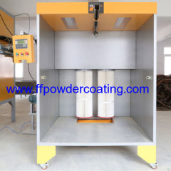 manual powder spraying booth