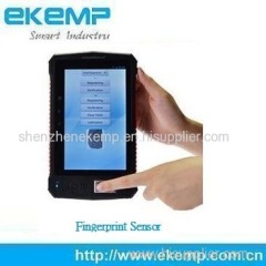 IP65 Android Touch Screen Biometric Tablet PC