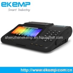 EKEMP 7 Inch Touch Screen QR Code Scanner POS Terminal with 3G WIFI Bluetooth GPS