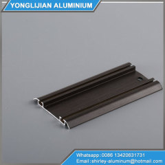 Aluminum bottm sliding profile for wardrobe door