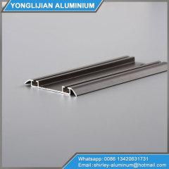 Aluminum bottm sliding profile for wardrobe door