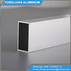 Aluminum square tube flat tube