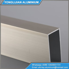 Aluminum square tube flat tube