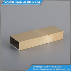 Aluminum square tube flat tube