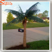 Artificial outdoor mini coconut tree waterproof for garden coconut palm trees with leaves