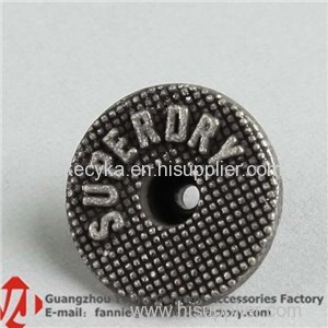 Low Price Custom Logo Metal Button