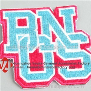 Custom Embroidered Woven Fabric Badge