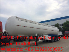 high quality and competitive price lpg gas pressure vessels with aluninum alloy sunshield