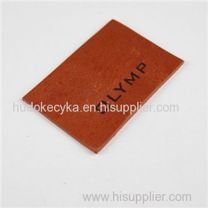 No MOQ Jeans Embossed Logo Leather Label