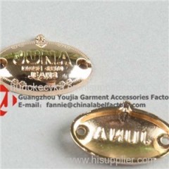 Cheap China Custom Metal Label