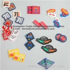 Silicone/Rubber/PVC Clothing Brand Labels