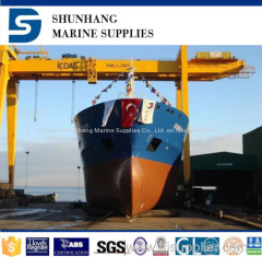 CCS certificate ship launching rubber ship landing marine airbag