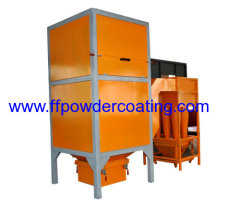 Powder Coating Booth with Multi Cyclone Recovery