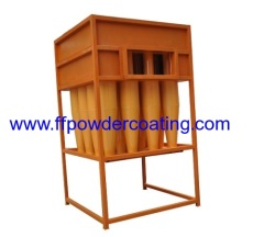 Powder Coating Booth with Multi Cyclone Recovery