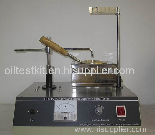 ASTM D92 Cleveland Open Cup Flash Point Tester