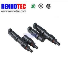 MC4 Y Branch Connector Male and Female Used for Solar PV System