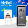 Smartphone unlock rainproof video wifi wireless outdoor bell doorbell intercom