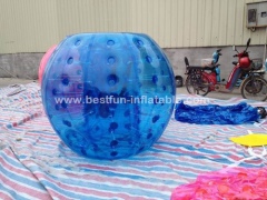 PVC bumper bubble ball for soccer