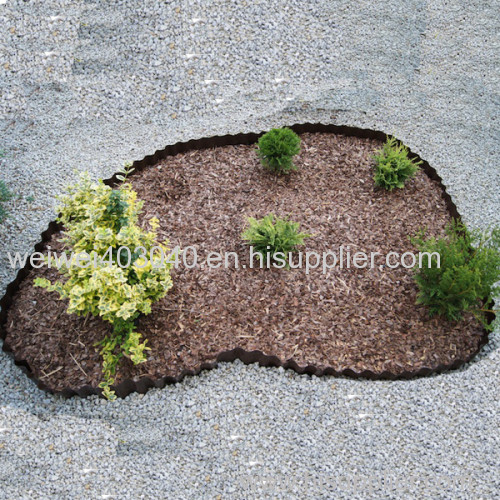 Landscaping Corrugated Plastic Garden Fence