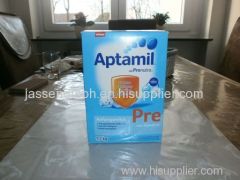 GERMAN ORIGIN APTAMIL MILUPA INFANT BABY POWDER ( Aptamil Pre mit Pronutra Anfangsmilch 800g ) Available