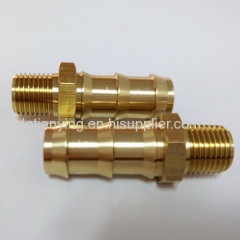 High performance brass hose barb fittings push on fitting