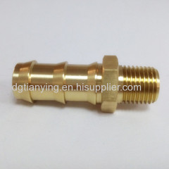 High performance brass hose barb fittings push on fitting