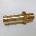 High performance brass hose barb fittings push on fitting