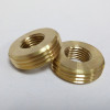 Brass raw material reducer plug designed by customer