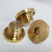 Brass turned precision components hexagon socket brass screw plug