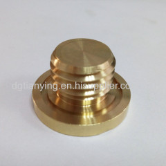 Brass turned precision components hexagon socket brass screw plug