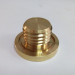 Brass turned precision components hexagon socket brass screw plug