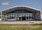 Dome Shape Outdoor Party Tent Tempered Glass Walls And Glass Door