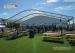 Solid Wall Outdoor Party Tents Aluminum Structure 25m Width Clear Span