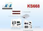 RS232 Vehicle GPS Tracker With Metal Casing 105 * 85 * 27 (mm) Support Camera / RFID Reader / Handse